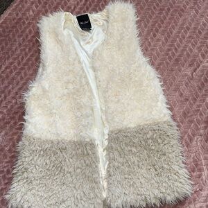 Fuzzy vest